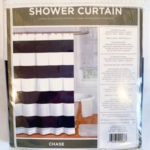 Microfiber shower curtain NWT